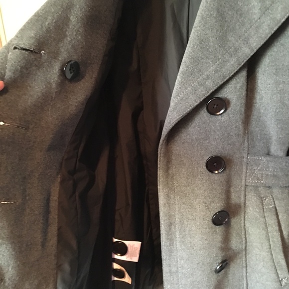 BCBGMAXAZRIA “Finn” Peacoat in Charcoal Gray🌟EUC - Picture 13 of 16